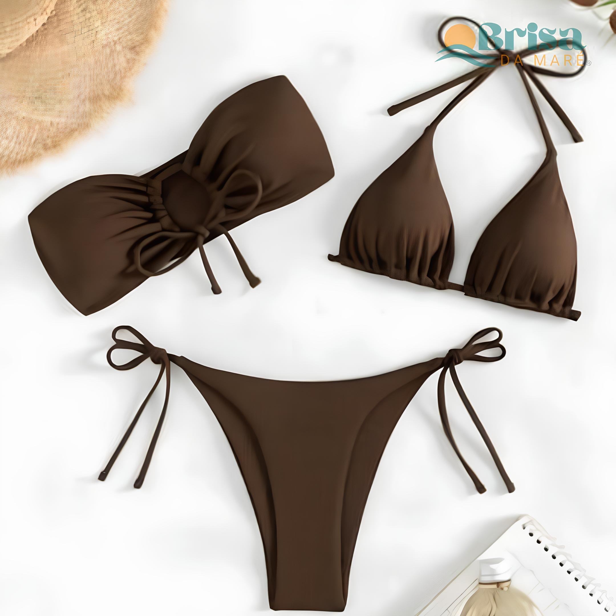 Biquíni Lia - 3 Peças