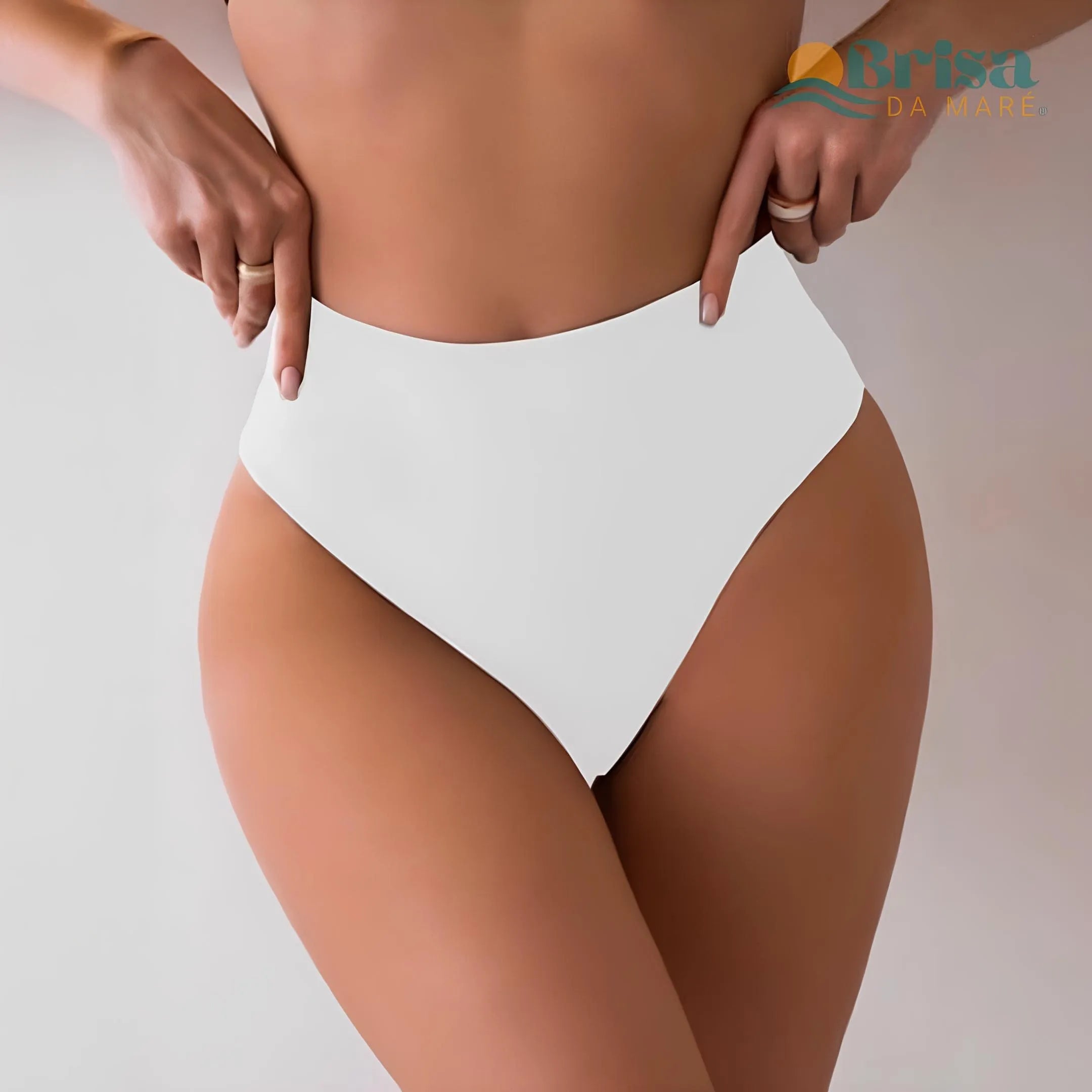 Calcinha Biquíni Cintura Alta Modeladora